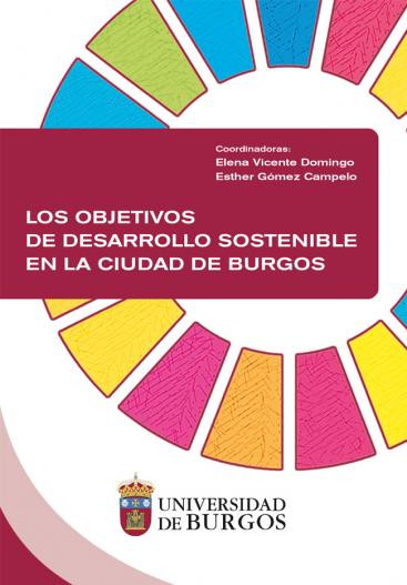 Cubierta del libro "Los Objetivos de Desarrollo Sostenible en la ciudad de Burgos"