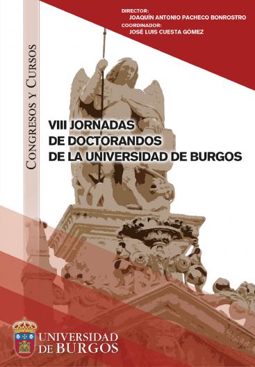 Cubierta: VIII Jornadas de doctorandos de la Universidad de Burgos