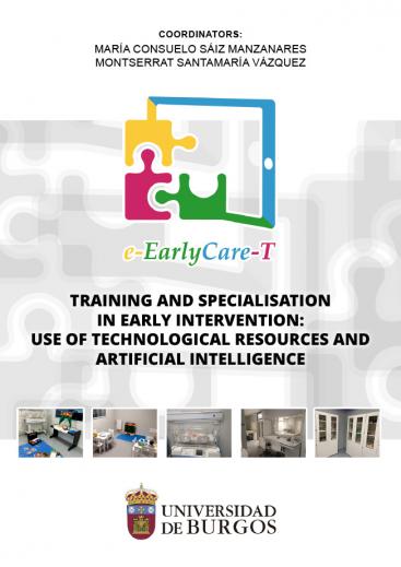 Book Cover "Training and specialisation in early intervention: use of technological resources and artificial intelligence"