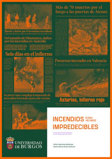 Cubierta "Incendios (cada vez más) impredecibles. Una propuesta interdisciplinar desde la Naturaleza de STEM"