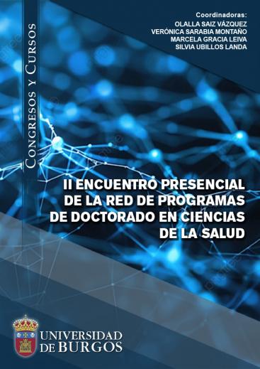 Cubierta " II Encuentro presencial de la red de programas de doctorado en Ciencias de la Salud"
